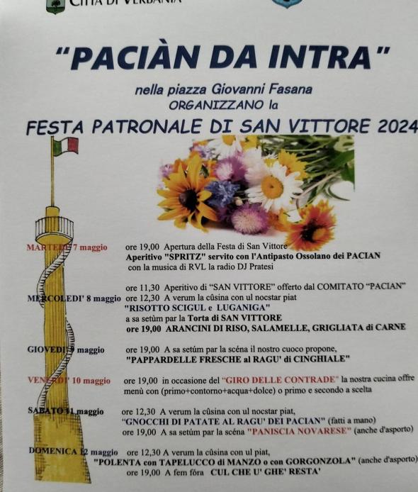 San Vittore Pacian da Intra 2024