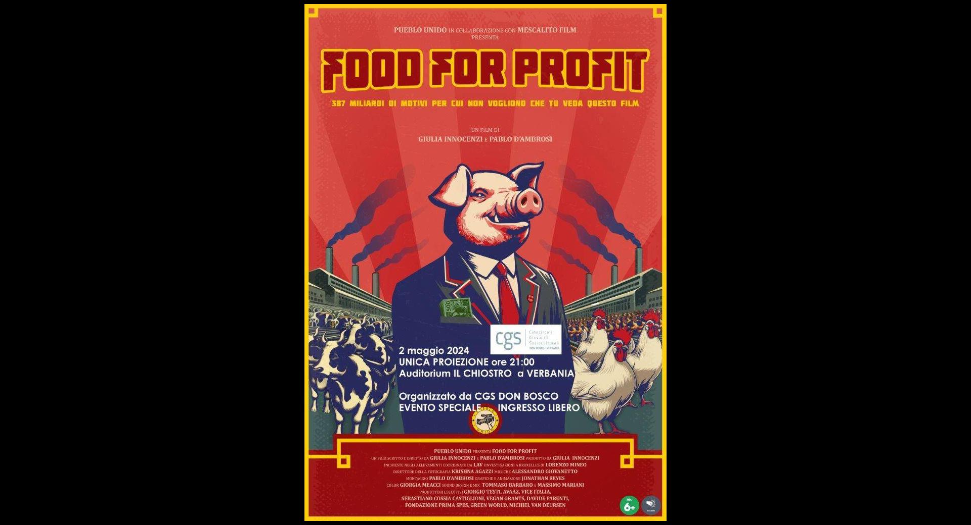 Food for profit